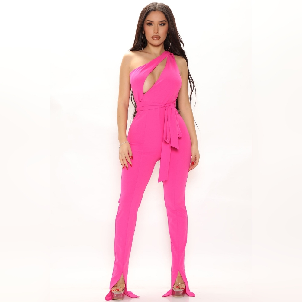NWT Barbie Hot Pink Jumpsuit